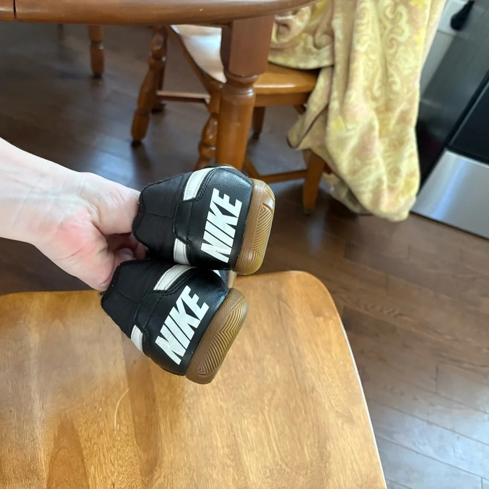 Nike Black and White Athletic Shoes